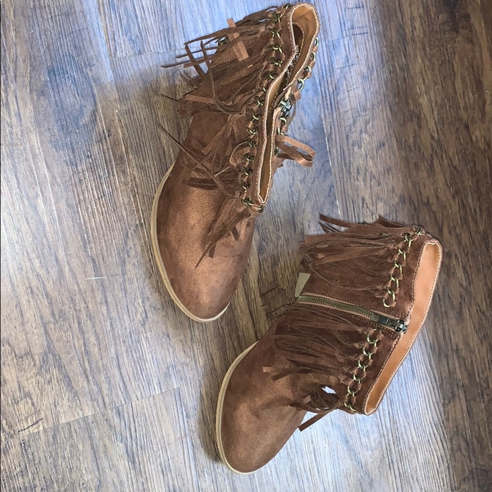 Brown boots